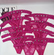 Women's T-back Letters Diamond Decorations Embroidery Love