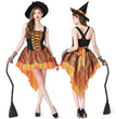 Halloween Costume Mesh Camisole Witch Multi-color Party Gathering Performance Costume