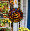 Halloween Pumpkin Bat Ghost Acrylic Hang Decorations