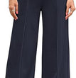 Women's Casual And Comfortable High Waist Drawstring Solid Color Sports Home Wide Leg Trousers