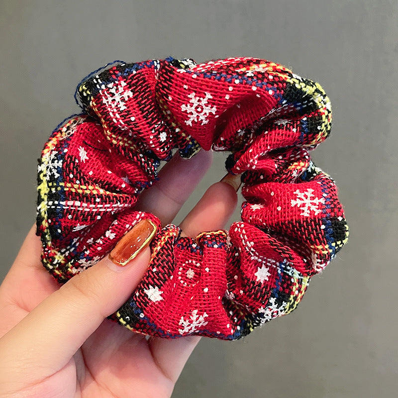 Women's Fashion Simple Halloween Large Intestine Hair Ring