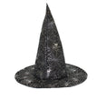 Witch Hat Halloween Black Polyester Ball Dress Up