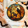 Halloween PVC Static Glass Paste Glue-free Removable