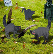 Halloween Horror Cat Acrylic Outdoor Courtyard Ornamental Floor Outlet