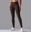 European And American Seamless Knitted Yoga Pants