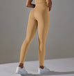 Women's Fashion Seamless Knitted Hip High Waist Belly Contracting Yoga Pants