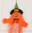 Halloween Decorations Yarn Foam Pumpkin Ghost Pendant