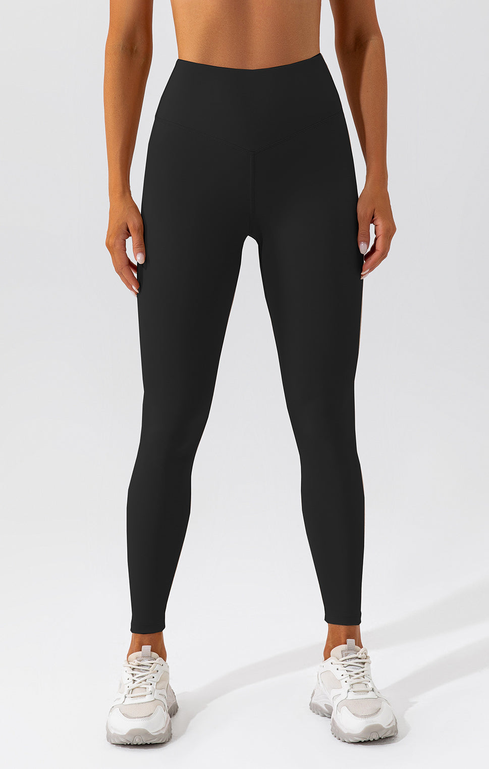 European And American Nude Feel Yoga Breathable Quick Dry Training Tight Sports Pants