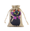 Halloween Linen Drawstring Bag Candy