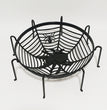 Halloween Spider Web Fruit Plate Fruit Basket Drain