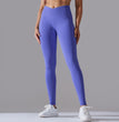 European And American Seamless Knitted Yoga Pants