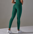 Women's Fashion Seamless Knitted Hip High Waist Belly Contracting Yoga Pants