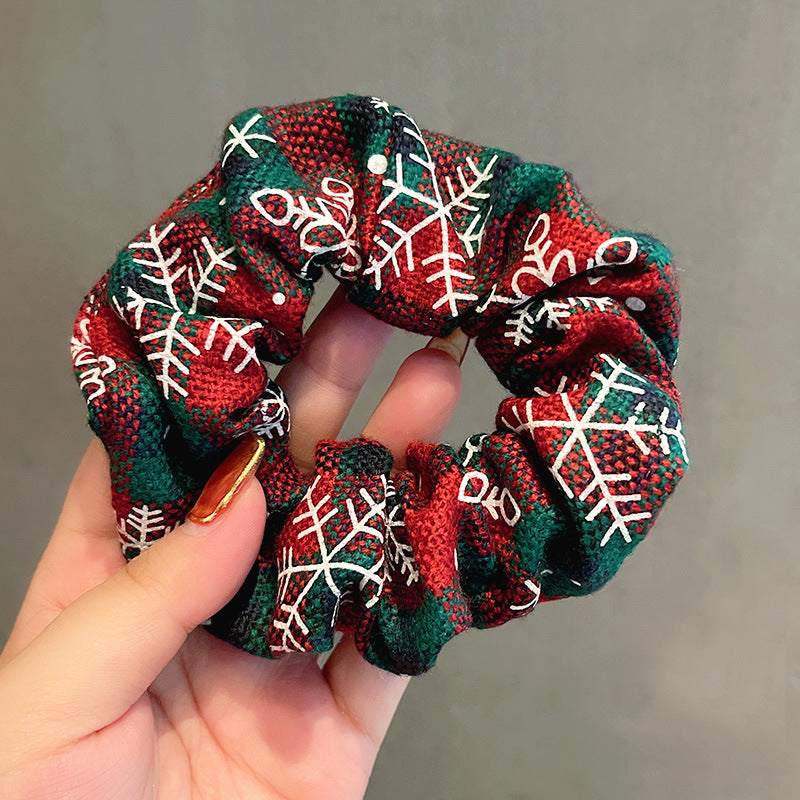 Women's Fashion Simple Halloween Large Intestine Hair Ring