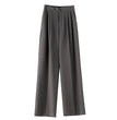 Women's Wide-leg Design Pants Spring And Autumn High Waist Draping