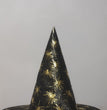 Witch Hat Halloween Black Polyester Ball Dress Up