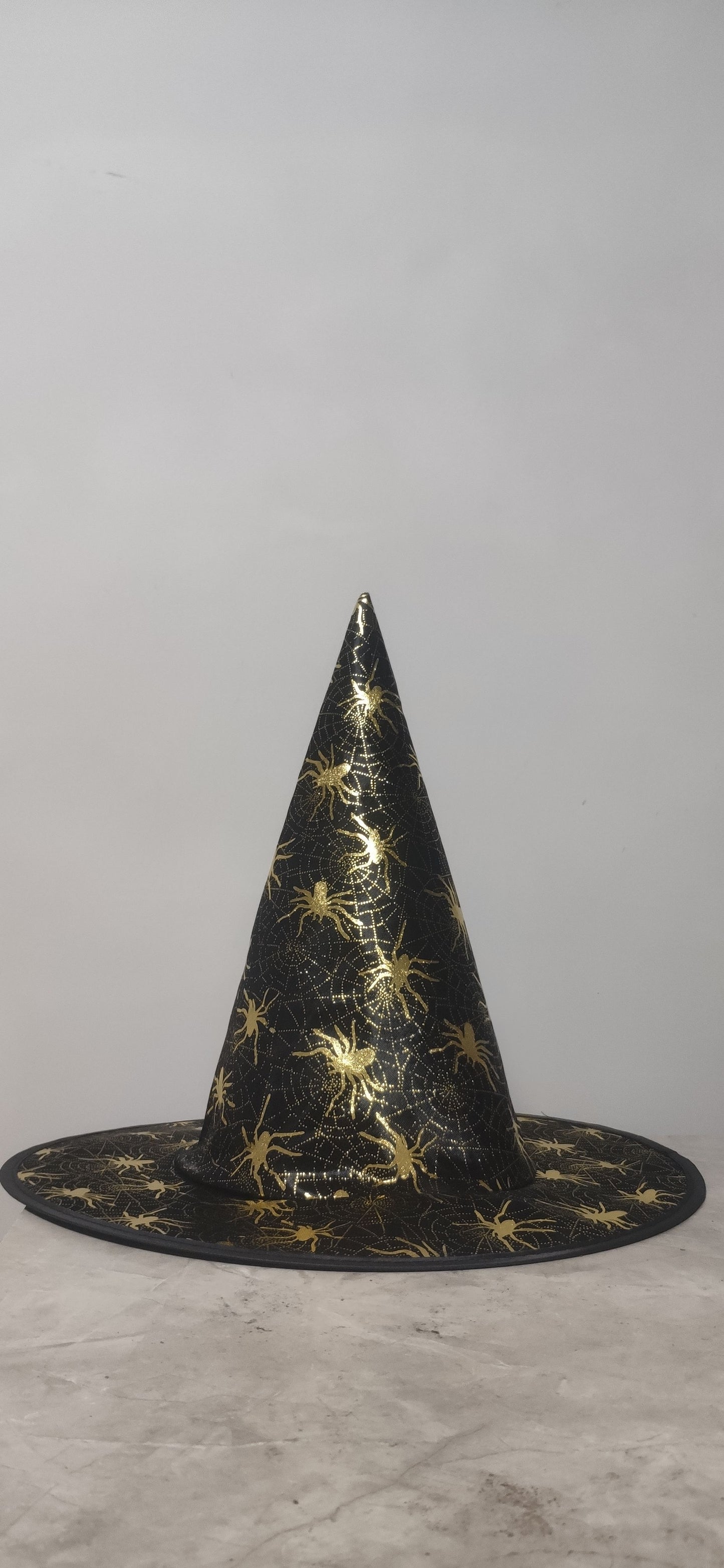 Witch Hat Halloween Black Polyester Ball Dress Up