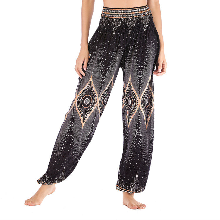 High Waist Bloomers Yoga Casual Pants