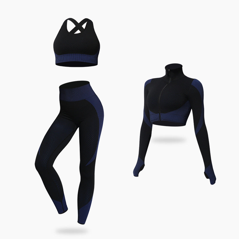 Women's Fashion Seamless Yoga Suit