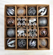 Christmas Tree Decorations Pendant Color Glossy Christmas Ball