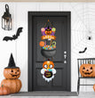 Halloween Party Decoration Pumpkin Wizard Hat Door Hanging