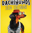 2024 Cheeky Sausage Dog Calendar Funny