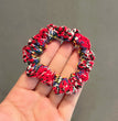 Women's Fashion Simple Halloween Large Intestine Hair Ring