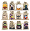 Halloween Linen Drawstring Bag Candy