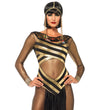 Halloween Greek Goddess Costume Ancient Cleopatra Uniform