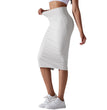 Women's High Waist Tight Hip Skirt Sports Skirt