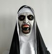 Halloween Latex Mask Headgear Party Dance Evocation 2 Nun Horror Ghost Mask Dress Up Props