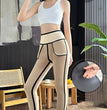 Thick Double Pocket Leggings Outer Wear Latex Shark Pants