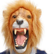 Halloween Prom Play Cute Lion Latex Mask