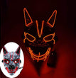 New Halloween LED Streamer Full Face Masks For Men And Women