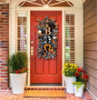 Halloween Front Entrance Scary Pumpkin Alphabet Garland