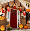 5 String Wizard Hats Halloween Decoration String Lights Horror