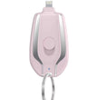 Keyring Charging Bank Wireless Portable 1500 Mah Emergency Power Supply Telescopic Small Mobile Power Supply