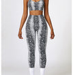 Camouflage Printing Seamless Yoga Suit