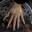 Halloween Taper Tassel Nail Back Chain