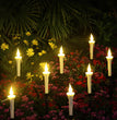 Outdoor Solar Candle LED Ground Lamp Garden Garden Decoration