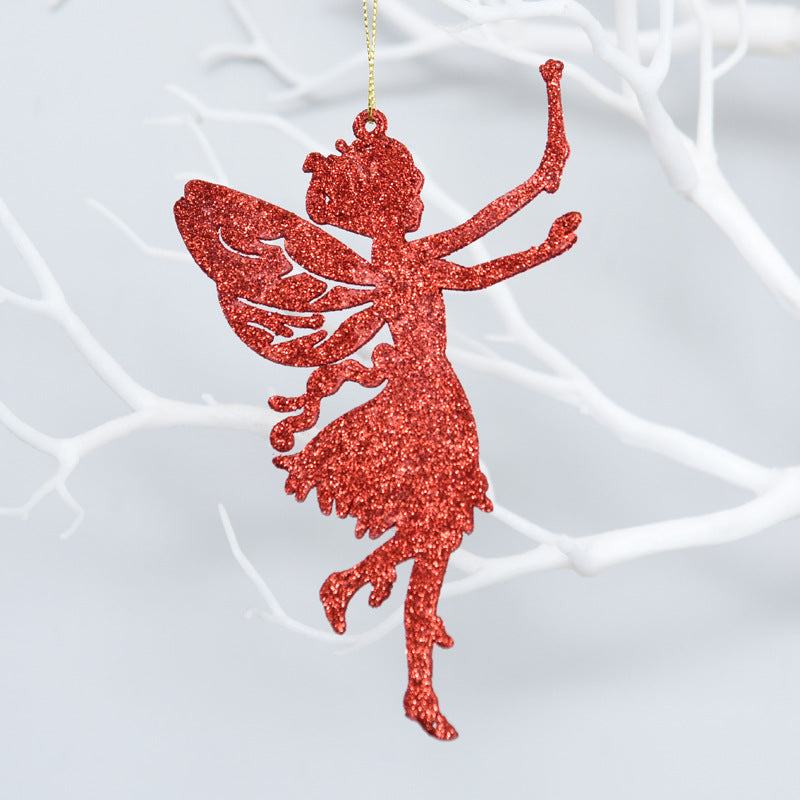 Christmas Decoration Angel Wings Christmas Tree Diy Pendant