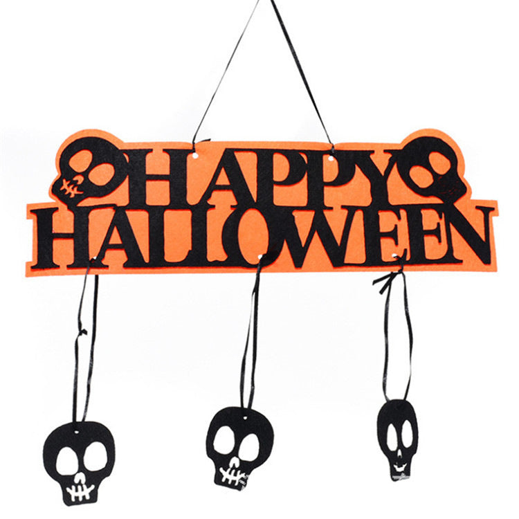 Halloween Felt Decoration Pendant Ghost Festival Venue