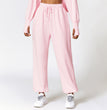 High Top Sports Sweatpants Women's Loose Straight