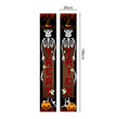 Halloween Couplet Undead Horror Skull Party Decoration Porch Flag