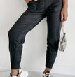 Fall High Waist Ankle-tied Women's Casual Pants