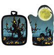 Halloween Custom Funny Pumpkin Insulated Gloves