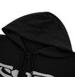 European And American Halloween Skull Print Pullover Hooded Zip Cardigan