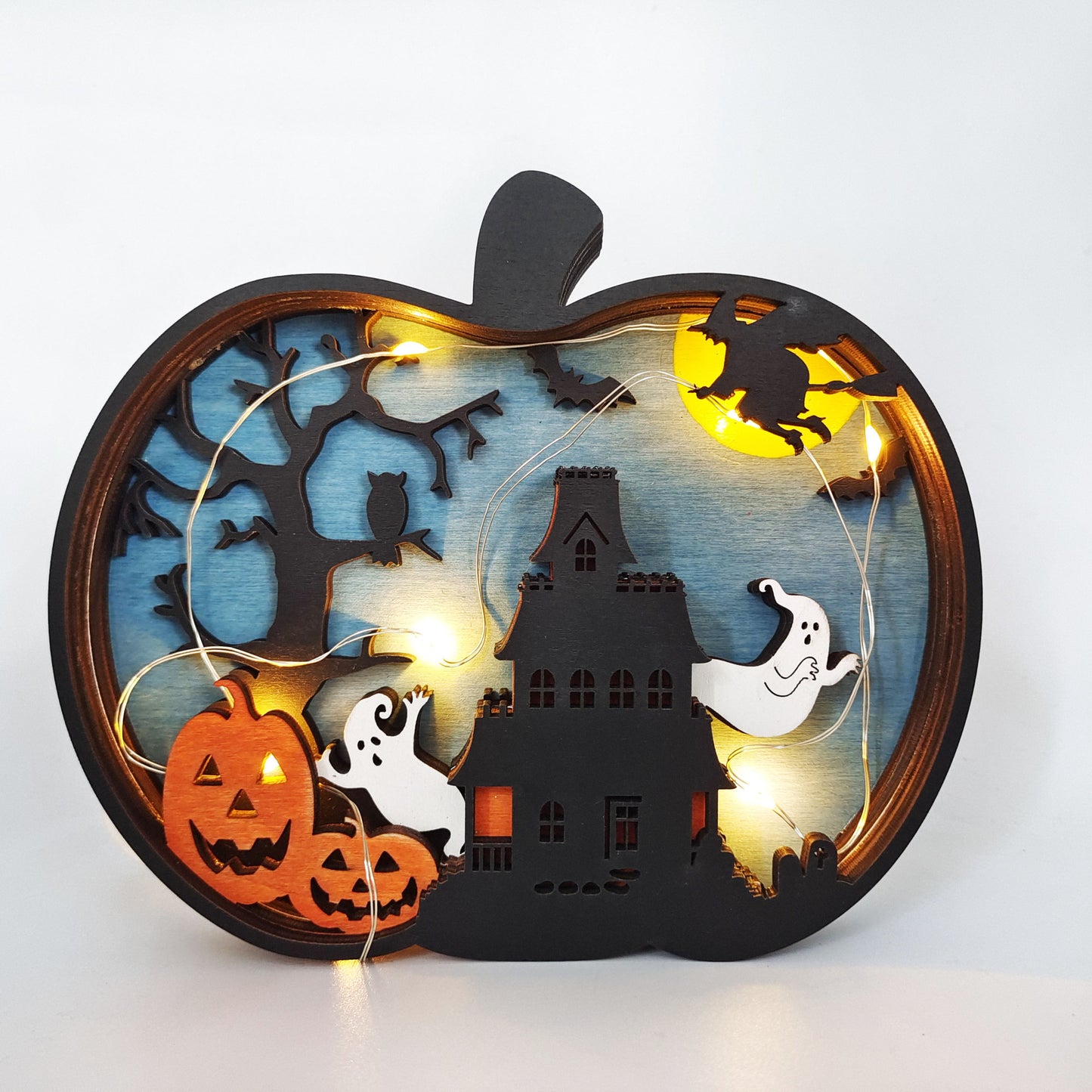 Home Fashion Personality Halloween Wooden Crafts
