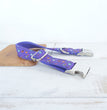 Pet Purple Halloween Print Dog Collar