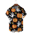 Halloween Print Loose Men's Shirt