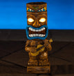 Drum Tiki Solar Light For Home And Outdoor Decor, Drum Tiki Solar Powered Flickering LED Garden Light Backyard Bongo Tiki Halloween Decoration